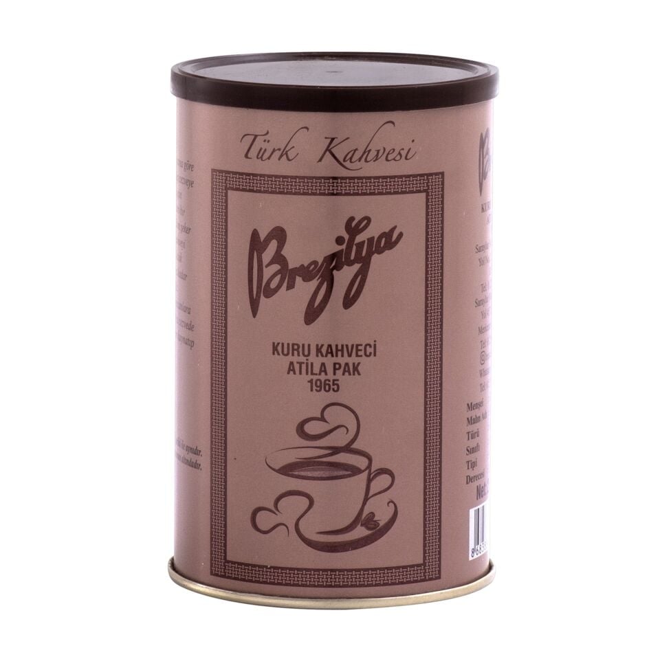 BREZİLYA 250 GR TENEKE KUTU KAHVE