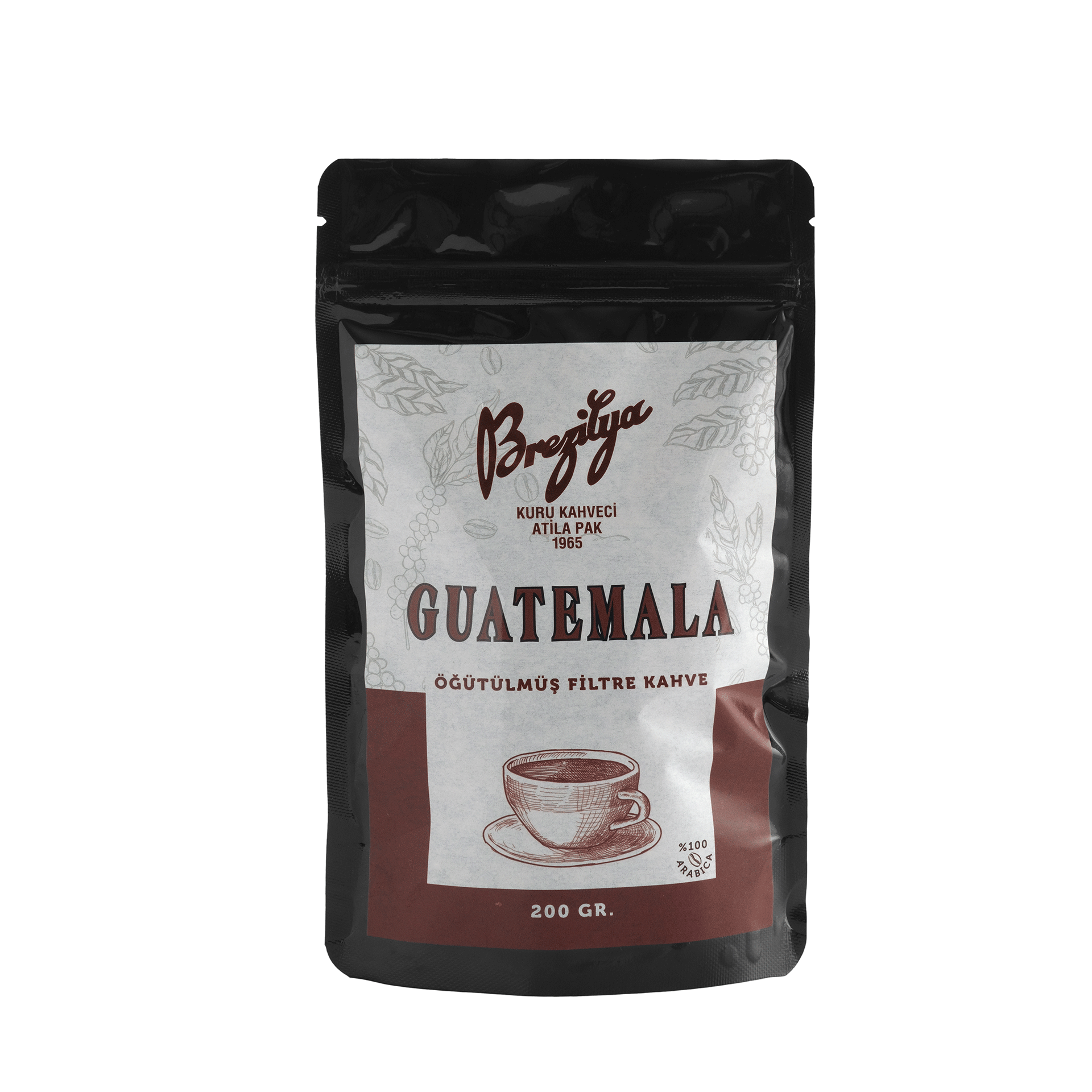 GUATEMALA ÖĞÜTÜLMÜŞ FİLTRE KAHVE 200 GR