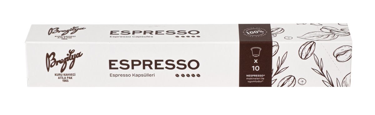 ESPRESSO KAPSÜL KAHVE 10'LU KUTU