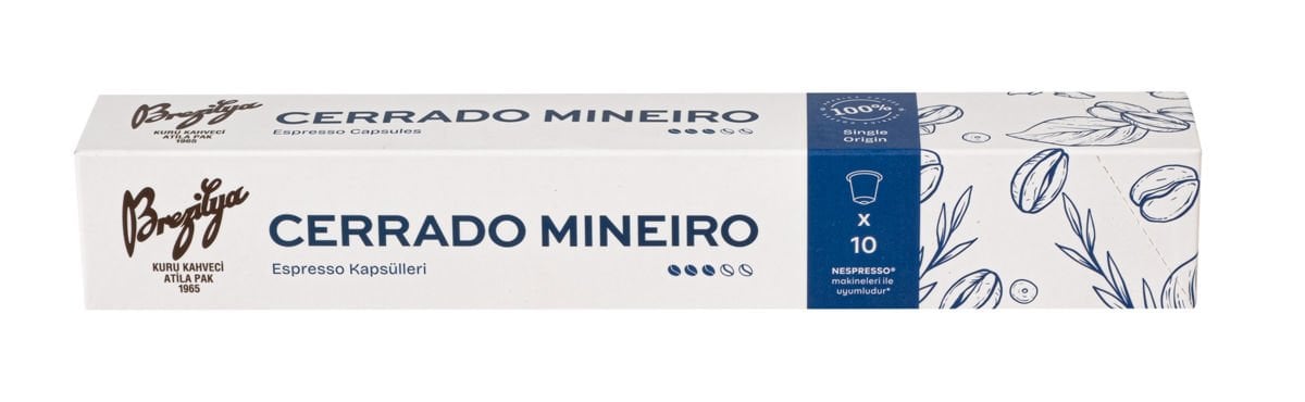 CERRADO MINEIRO KAPSÜL KAHVE 10'LU KUTU