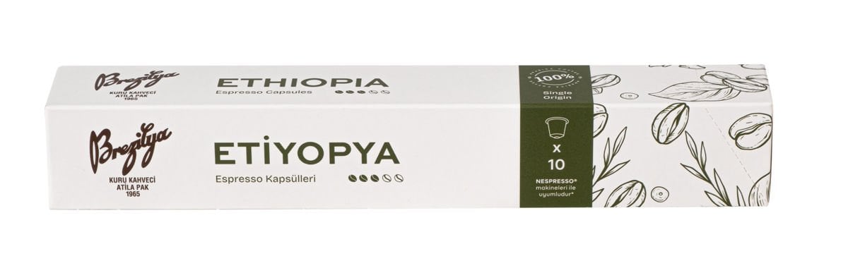 ETIYOPYA KAPSÜL KAHVE 10'LU PAKET